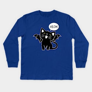 VampCat Kids Long Sleeve T-Shirt